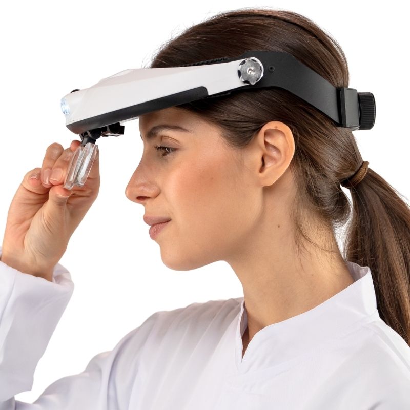 Lupa Z1 con 5 Aumentos Diferentes y 2 LED Ajustables