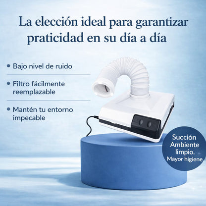 Aspirador Dental de Alta Potencia con Luz LED