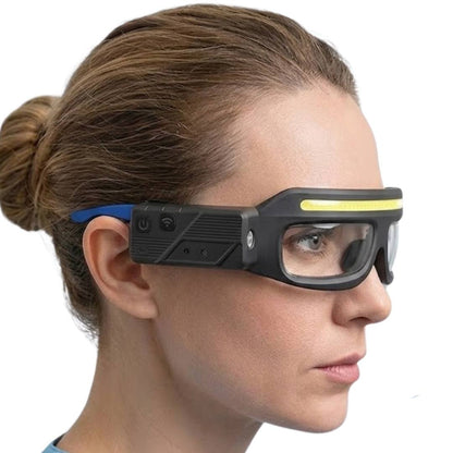 Lámpara Frontal con Gafas de Protección para Uso Dental, Estético y Profesional