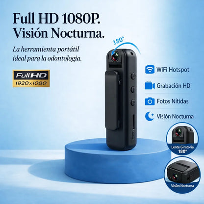[locale:es] Full HD 1080P, visión nocturna — la herramienta portátil ideal para la odontología