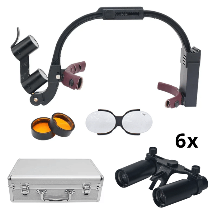 Lupa M1 PRO Profesional con Lentes de Aumento de 4x, 5x o 6x