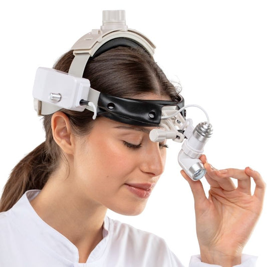 Linterna Frontal Potente Quirúrgica Pro Vision S con Ajuste de Potencia