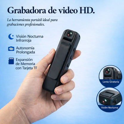 [locale:es] Grabadora de video HD — la herramienta portátil ideal para grabaciones profesionales